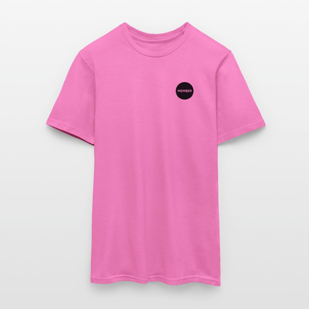 No Colon Club Unisex T-Shirt - Pink/Black - pink
