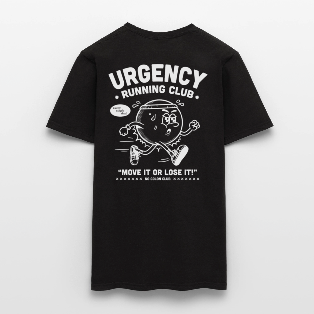 Urgency Running Club - Black/White - black