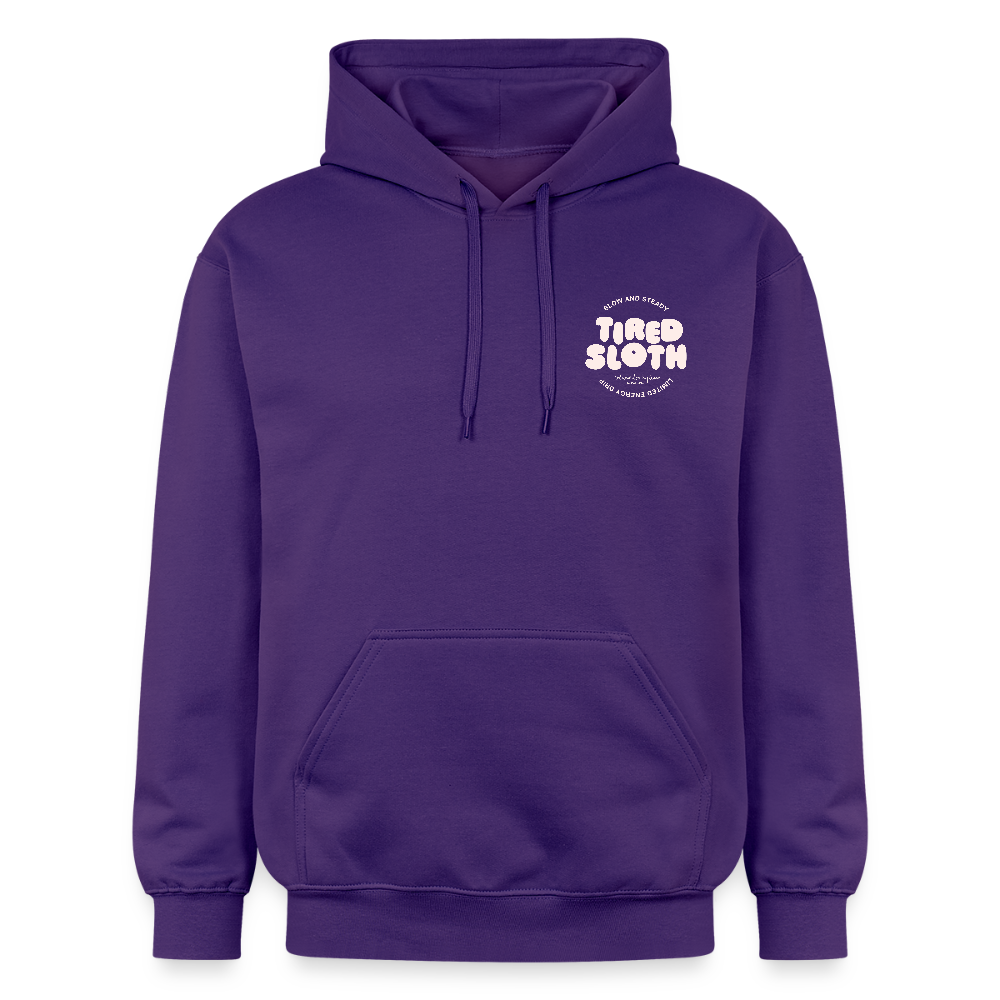 Tired Sloth Softstyle® Midweight Hoodie - purple