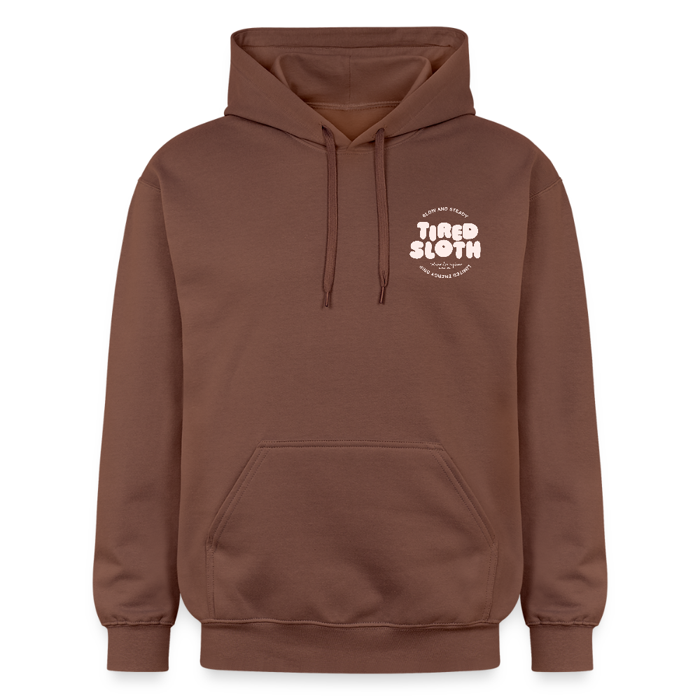 Tired Sloth Softstyle® Midweight Hoodie - cocoa