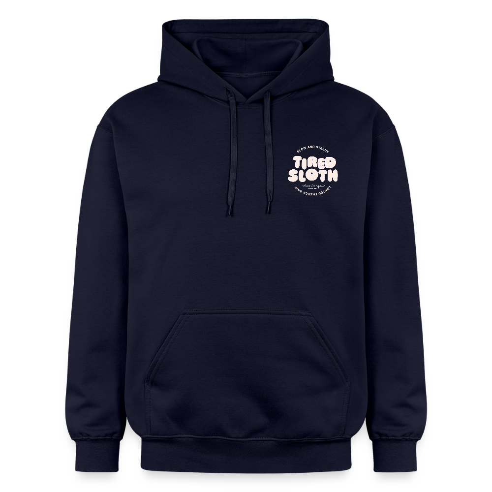 Tired Sloth Softstyle® Midweight Hoodie - navy